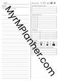Digital Planner (1 Month) - For reMarkable Pro Paper Tablet